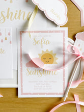 Load image into Gallery viewer, My Little Sunshine Pink &amp; Yellow Birthday Birthday Theme