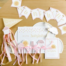 Load image into Gallery viewer, My Little Sunshine Pink &amp; Yellow Birthday Birthday Theme