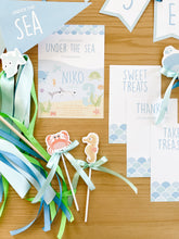Load image into Gallery viewer, Under The Sea Boy Birthday Theme