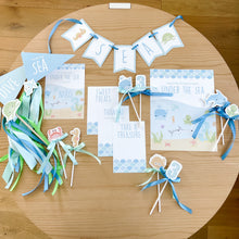 Load image into Gallery viewer, Under The Sea Boy Birthday Theme
