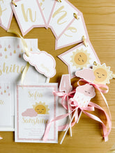 Load image into Gallery viewer, My Little Sunshine Pink &amp; Yellow Birthday Birthday Theme