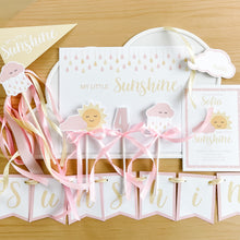 Load image into Gallery viewer, My Little Sunshine Pink &amp; Yellow Birthday Birthday Theme