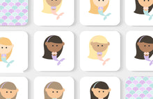Load image into Gallery viewer, Mermaid Memory Game