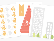 Load image into Gallery viewer, Fire Fighter &amp; Fire Truck Printable Dramatic Play Kit