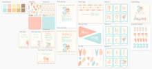 Load image into Gallery viewer, Boho Fox Tribal Young Wild Three Birthday Theme