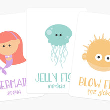 Load image into Gallery viewer, Sea Animals Flashcards