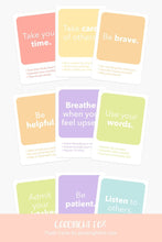 Load image into Gallery viewer, Toddler Mindfulness Flashcards