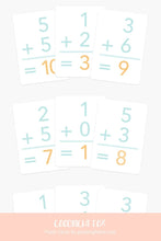 Load image into Gallery viewer, Basic Addition Flashcards