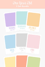 Load image into Gallery viewer, One Year Old Flash Card Bundle