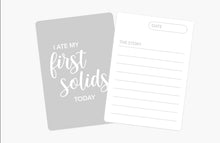 Load image into Gallery viewer, Baby Milestone Cards (Grey)