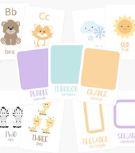 Load image into Gallery viewer, Montessori Flashcards Basics Bundle