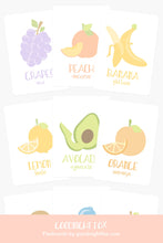Load image into Gallery viewer, Fruit Flashcards