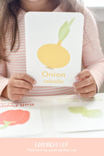 Load image into Gallery viewer, Vegetable Flashcards