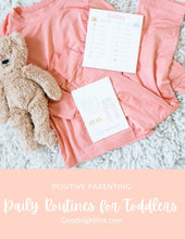 Load image into Gallery viewer, Routines Bundle: Checklist Notepad, Flashcard Sets for Morning Routine &amp; Evening Routines