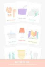 Load image into Gallery viewer, Routines Bundle: Checklist Notepad, Flashcard Sets for Morning Routine &amp; Evening Routines