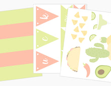 Load image into Gallery viewer, Pink Taco Truck Printable Dramatic Play Kit