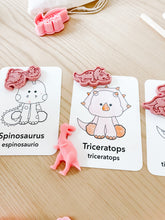 Load image into Gallery viewer, Dinosaur Coloring Cards