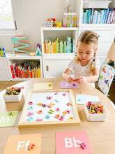 Load image into Gallery viewer, Magnetic Board + Letters + Cards Sensory Kit