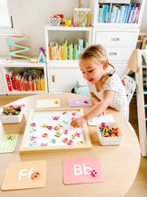 Load image into Gallery viewer, Magnetic Board + Letters + Cards Sensory Kit